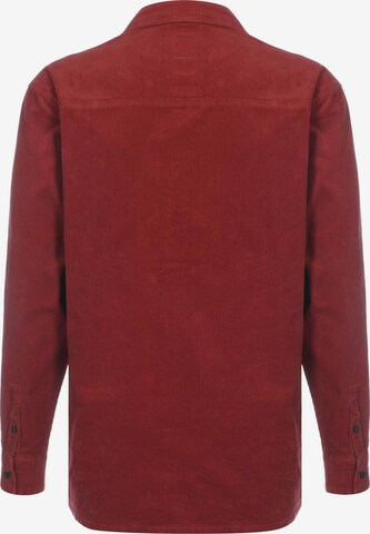 Karl Kani Regular fit Button Up Shirt in Red