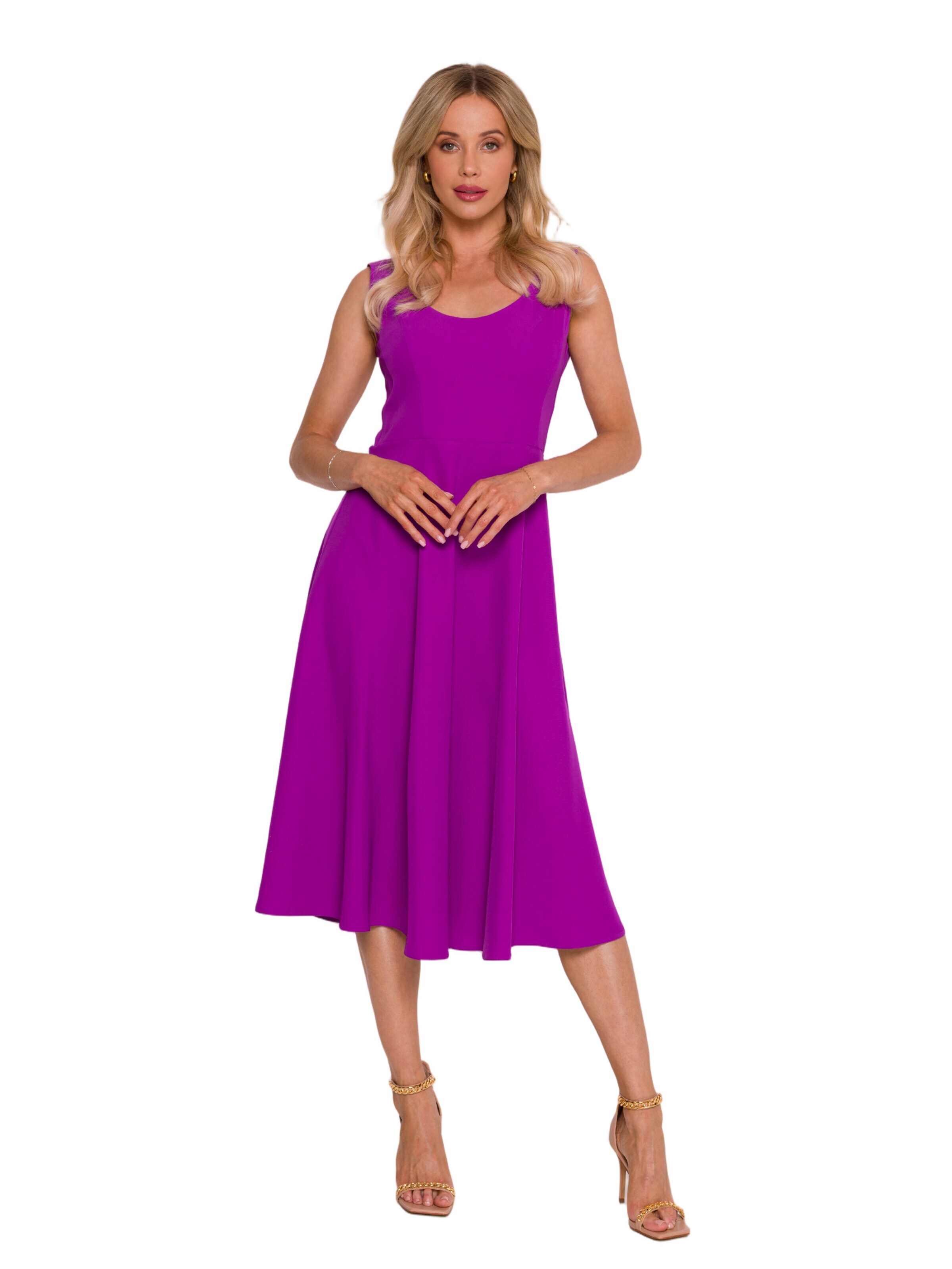 Rochie 'Sukienka rozkloszowana' de la Stylove pe mov