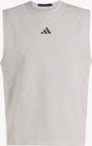 ADIDAS PERFORMANCE Λειτουργικό μπλουζάκι 'D4T' σε γκρι: μπροστά