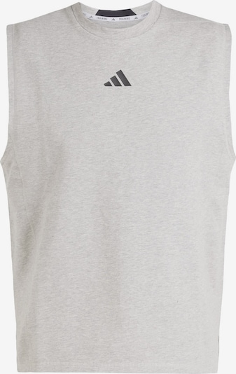 Sportiniai marškinėliai 'D4T' iš ADIDAS PERFORMANCE, spalva – šviesiai pilka / juoda, Prekių apžvalga