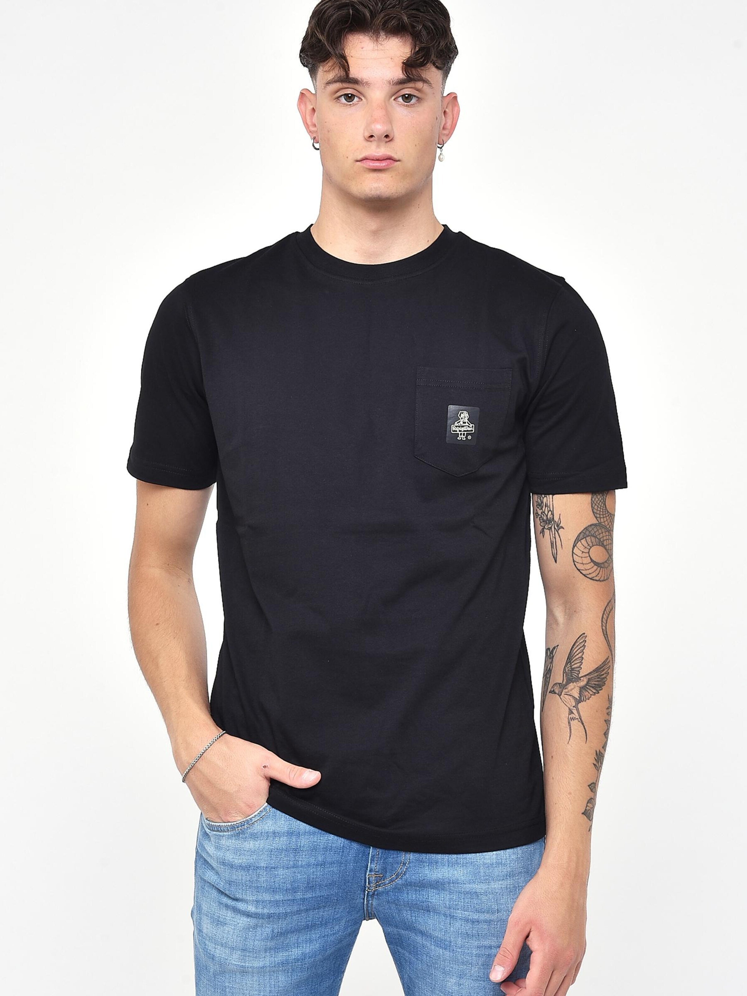 Refrigiwear - Camiseta 'Maglieria' en negro: frente