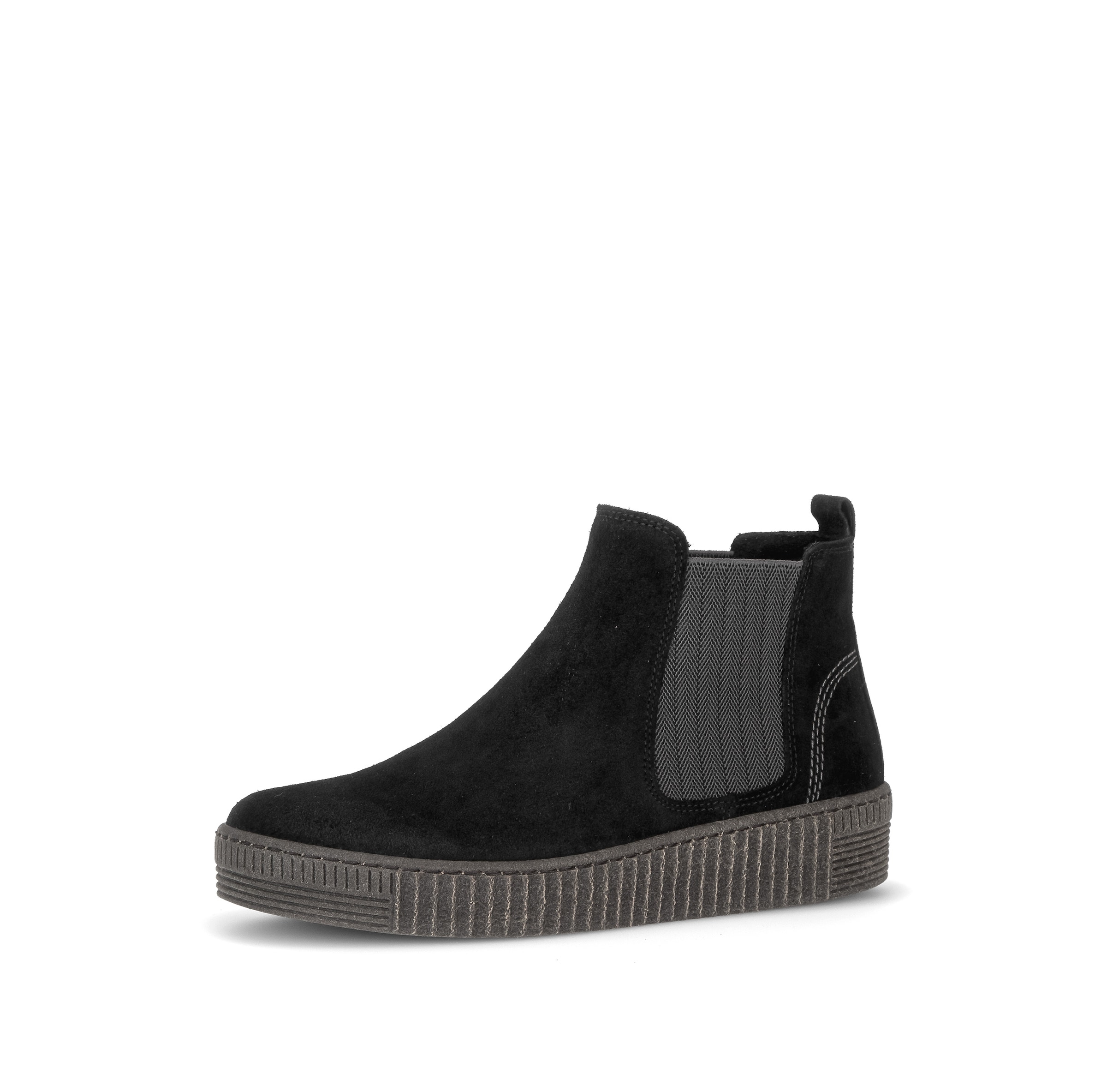 GABOR Chelsea Boots in Black: front