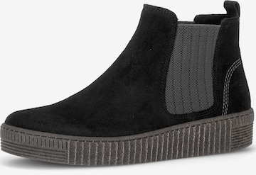 GABOR Chelsea Boots in Black: front