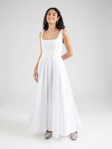 Robe d’été 'WELLS' Staud en blanc : devant