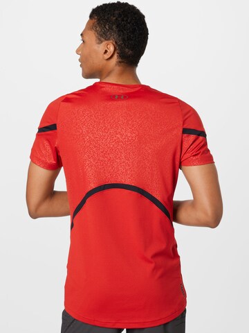 UNDER ARMOUR T-Shirt 'RUSH' in Rot