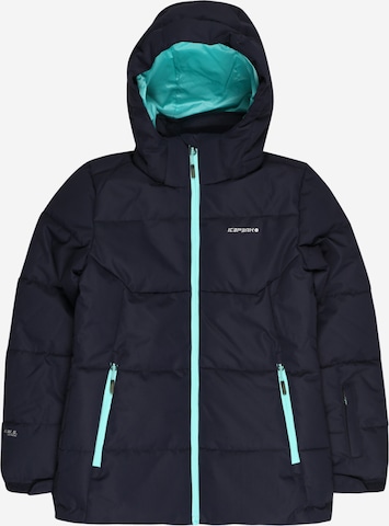 ICEPEAKOutdoor jakna 'Loris' - plava boja: prednji dio