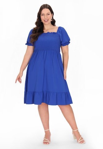Robe Usha en bleu