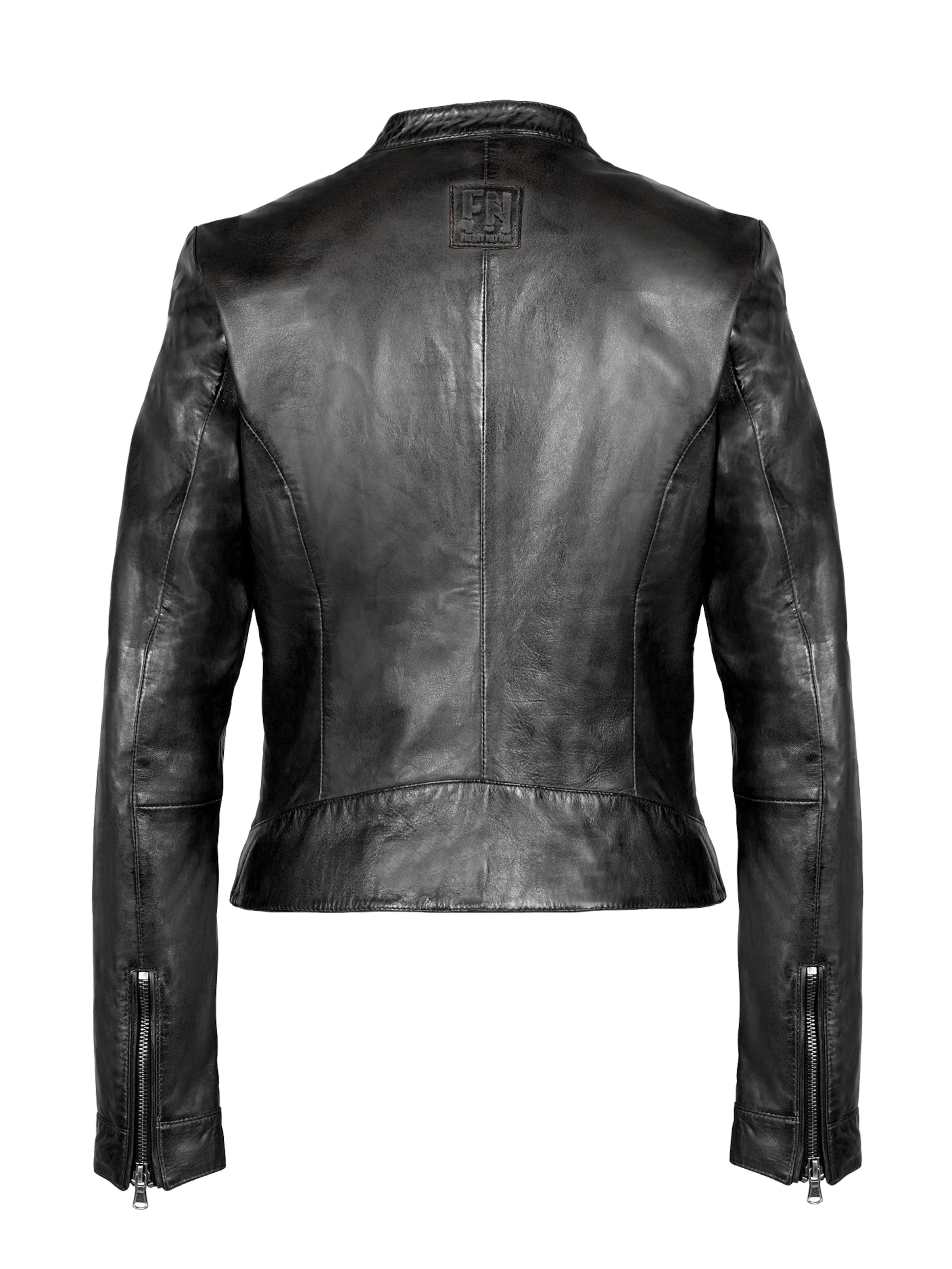 FREAKY NATION Преходно яке 'Bea-FN NYC' в черно