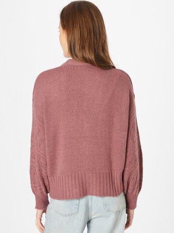 Hailys Knit Cardigan 'Glorie' in Pink