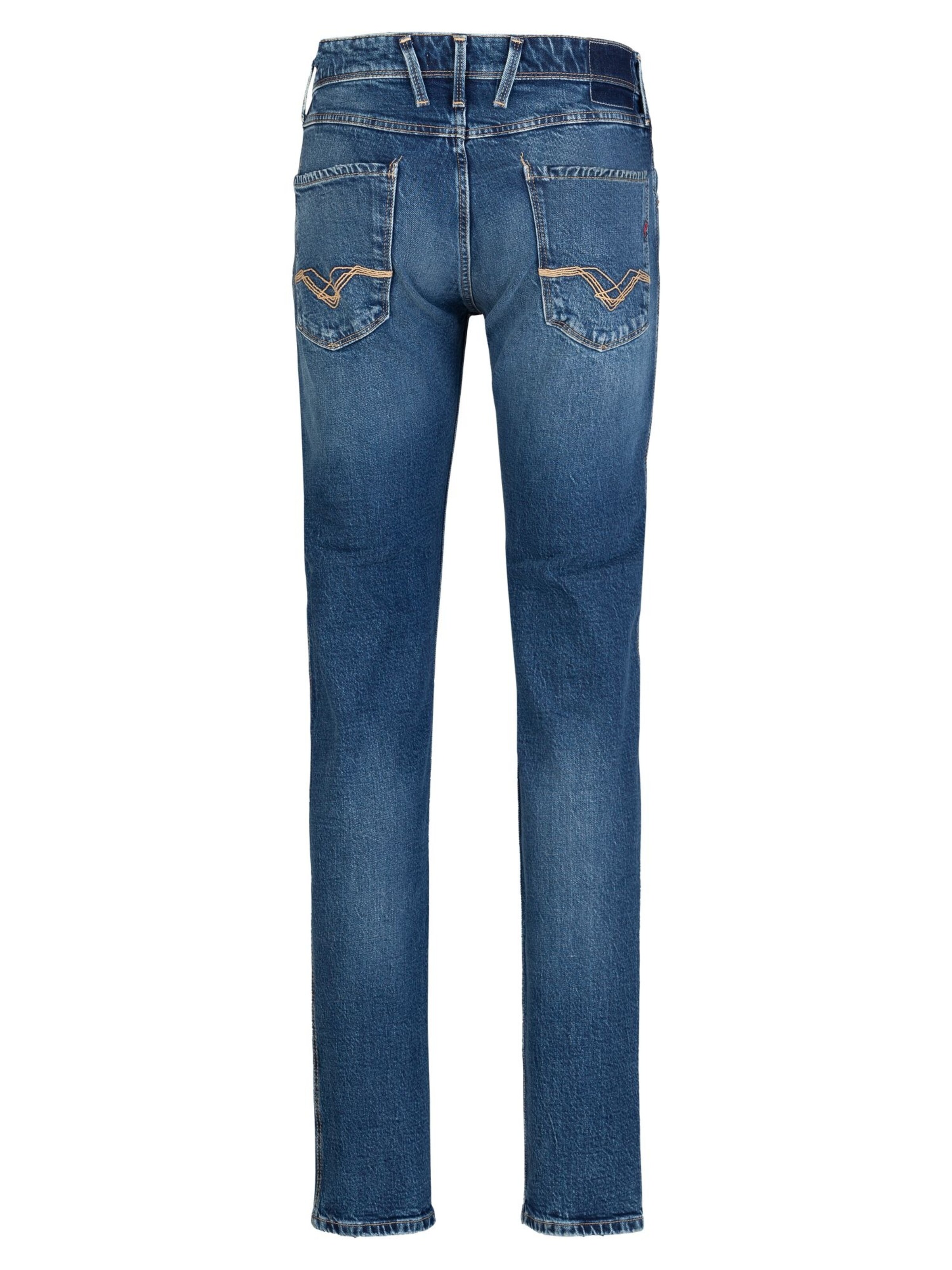 REPLAY Slimfit Jeans in Blau