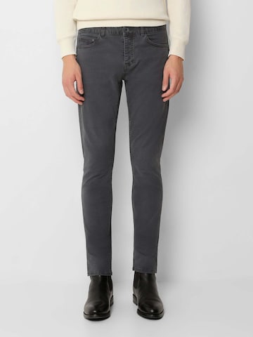 Coupe slim Pantalon 'Nos' Scalpers en bleu : devant