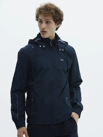 Veste mi-saison 'ARYO' SCR. en bleu : devant