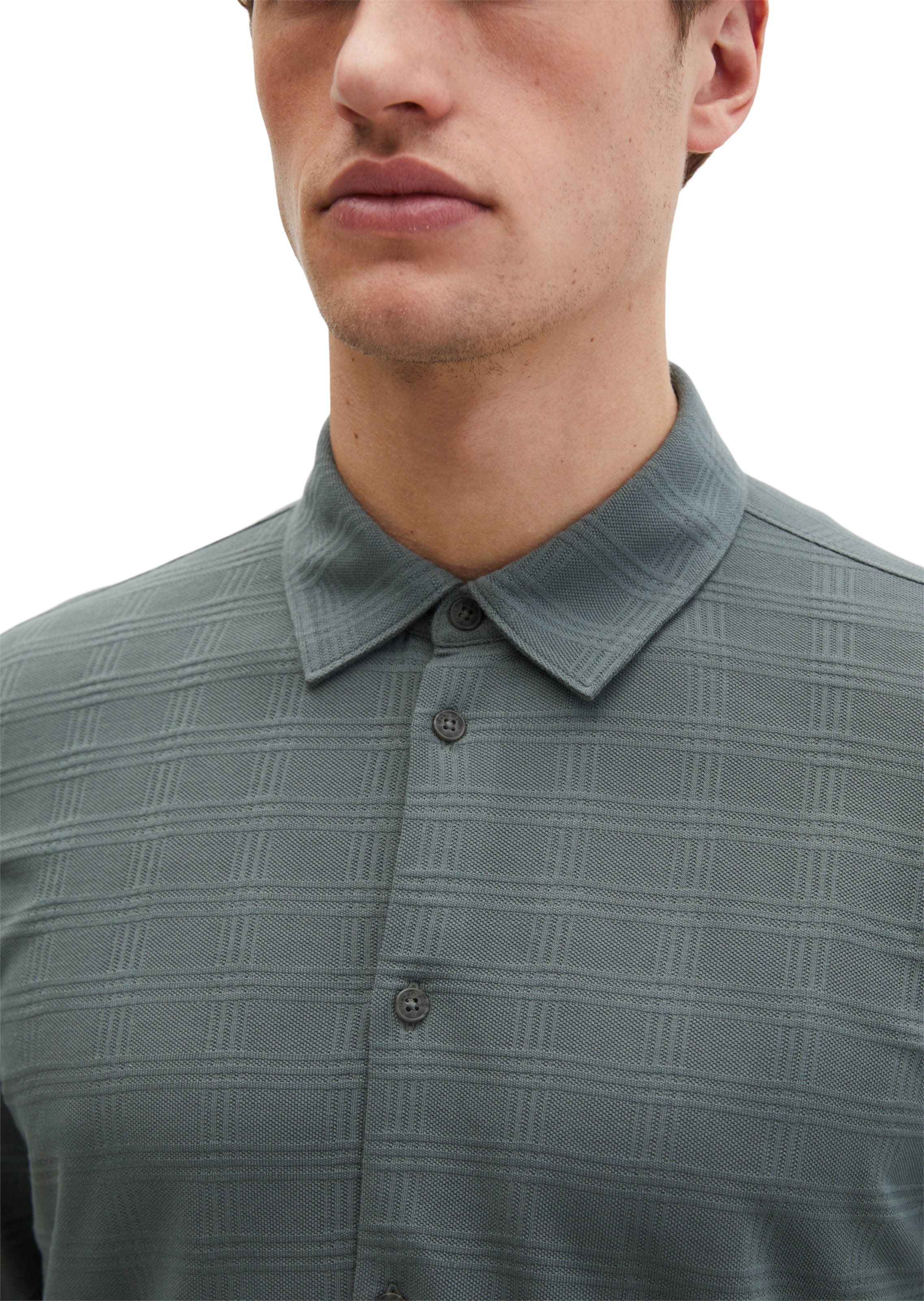Marc O'Polo Regular fit Button Up Shirt in Green