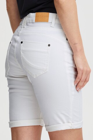 PULZ Jeans Regular Pants 'Rosita' in White
