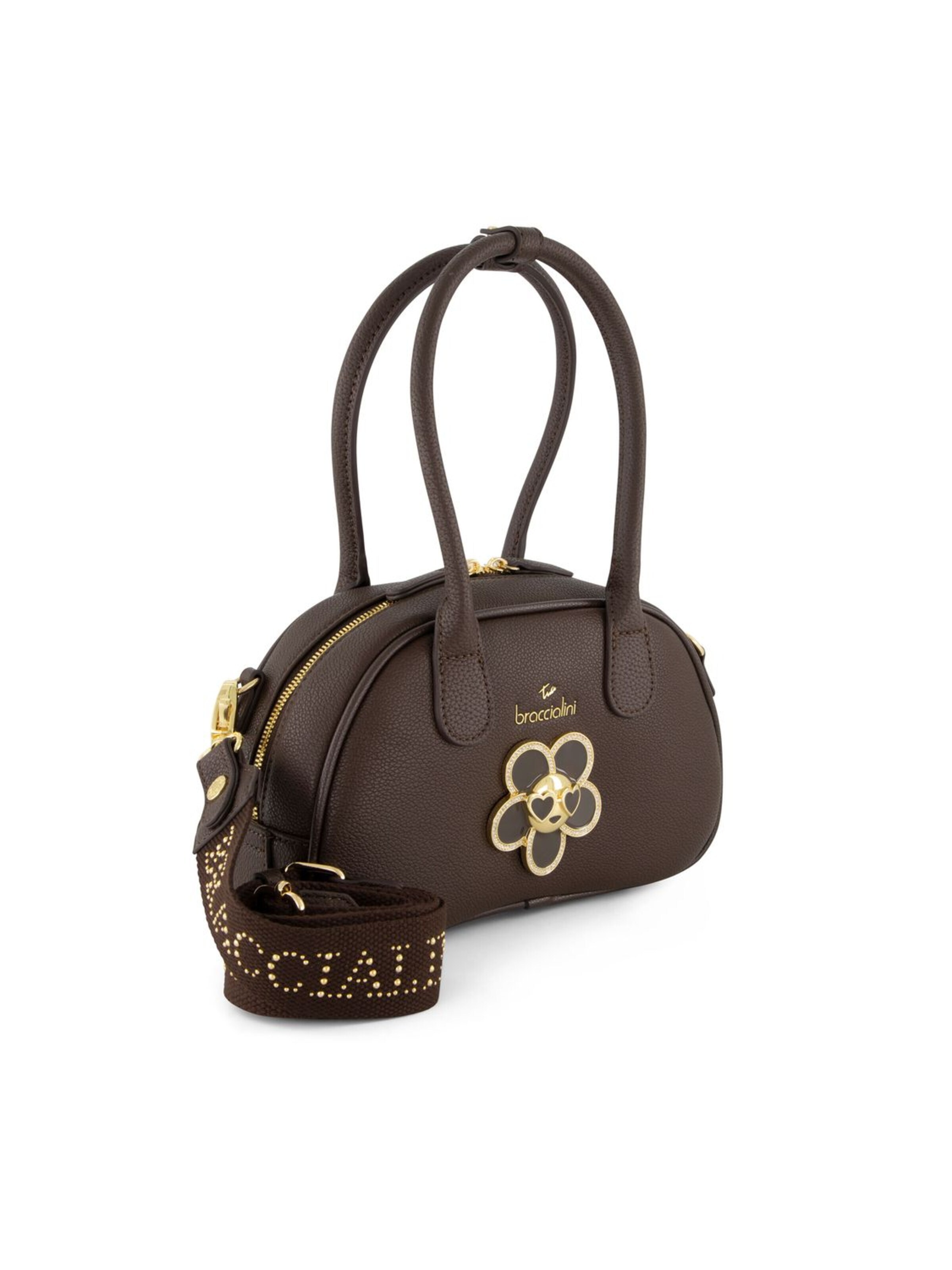 Braccialini - Bolso de mano 'Amy Bijoux' en marrón