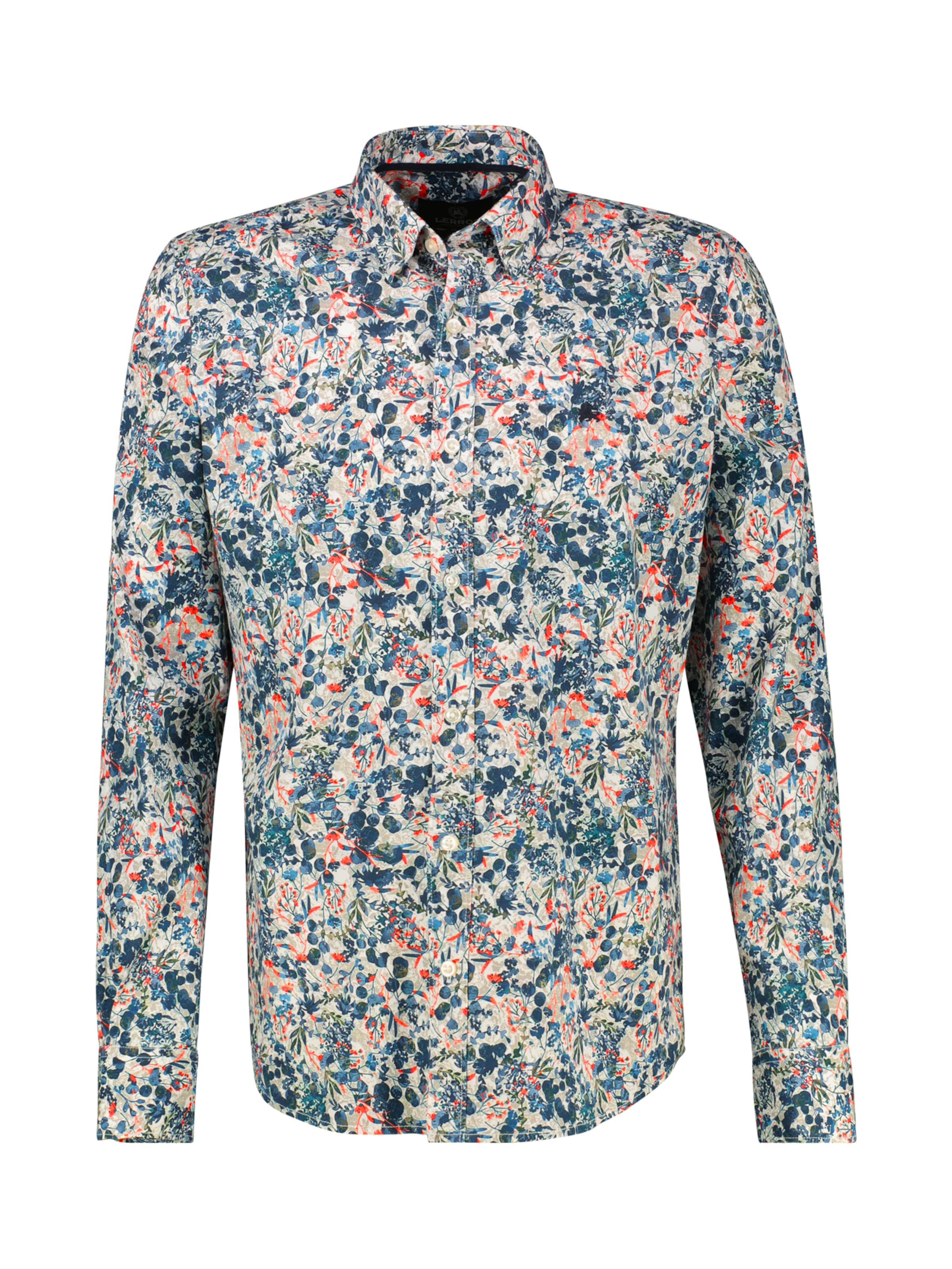 LERROS Regular fit Overhemd in Blauw: voorkant