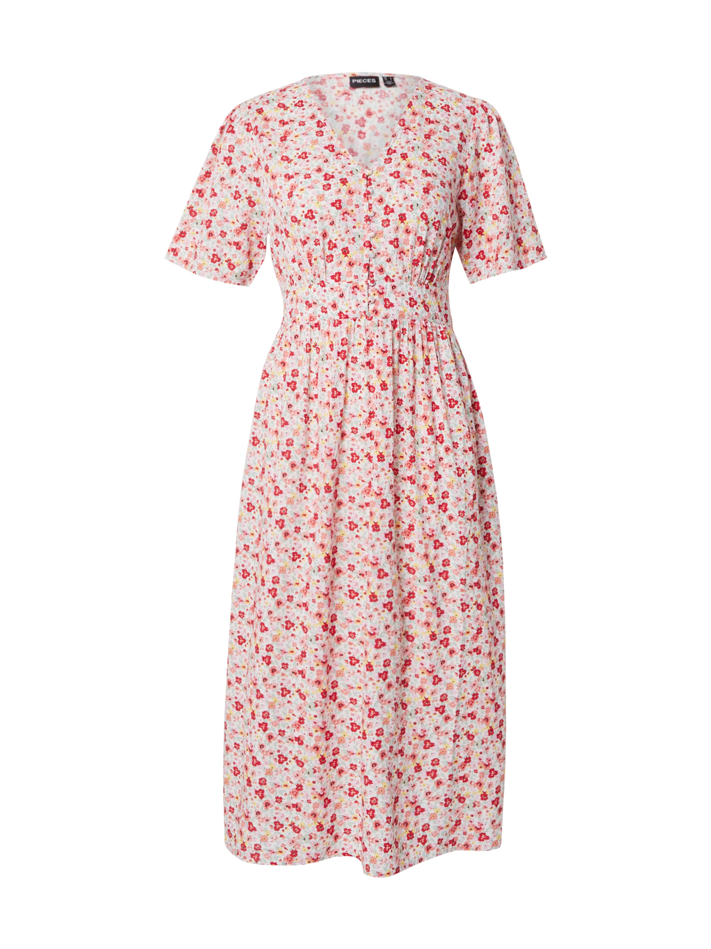 PIECES Suvekleit 'PCTALA', värv valge: eest vaates