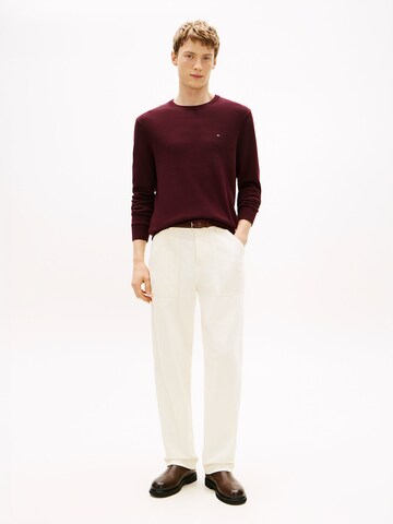 Regular Pantalon TOMMY HILFIGER en beige : devant