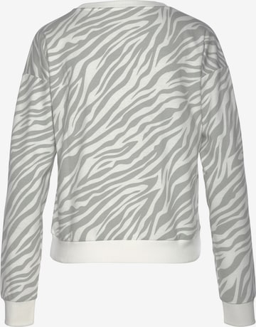 Sweat-shirt LASCANA en gris