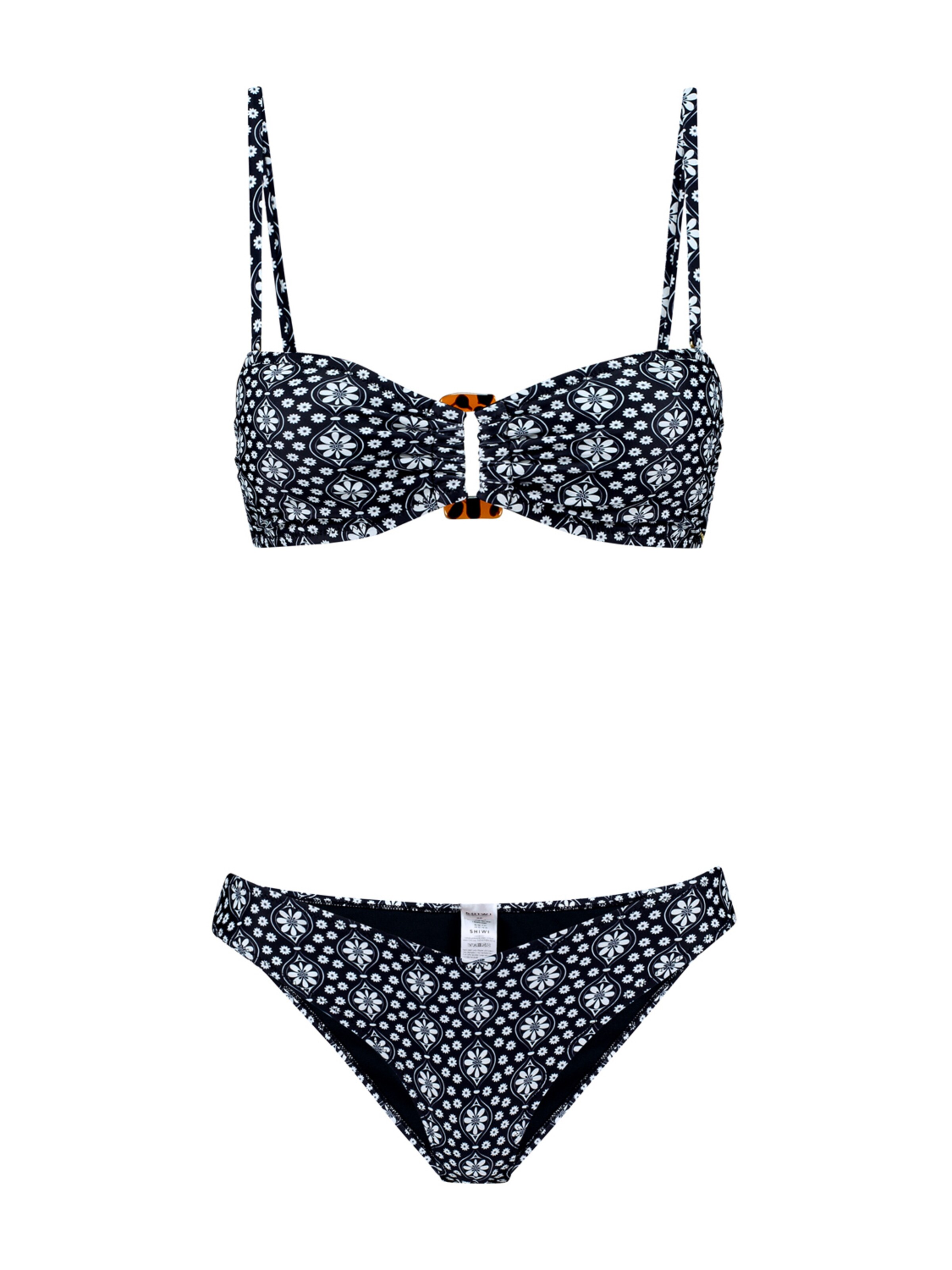 Shiwi Bandeau Bikini 'Zoe' i blå: framsida