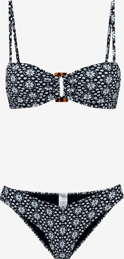 Shiwi Bikini 'Zoe' en bleu clair / noir / blanc, Vue avec produit