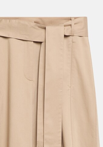 COMMA Wide leg Broek in Beige