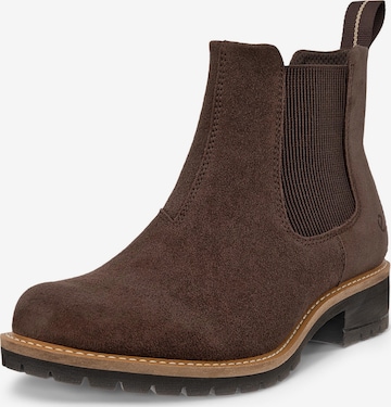 ECCO Chelsea Boots in Brown: front