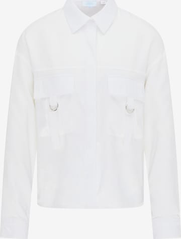 usha BLUE LABEL Blouse in White: front