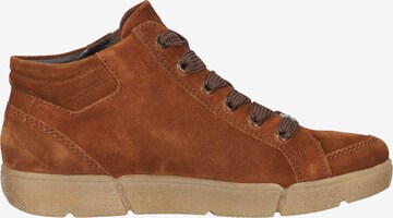 ARA High-Top Sneakers in Brown