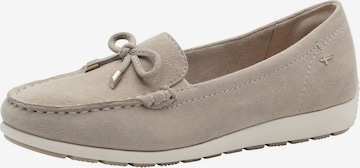 Mocassin Tamaris en beige : devant