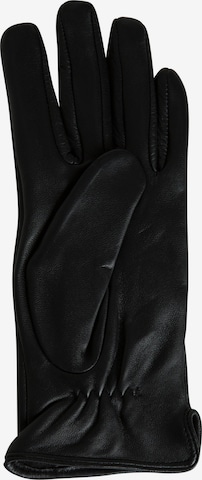 PIECES Full Finger Gloves 'Nellie' in Black