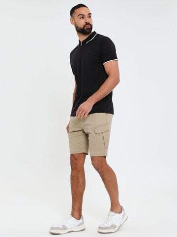 Threadbare - Regular Calças cargo em bege