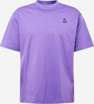 JACK & JONES T-Shirt 'Triangle' in Lila: predná strana