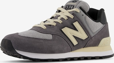 new balance Sneaker low '574' i pastelgul / grå / antracit, Produktvisning