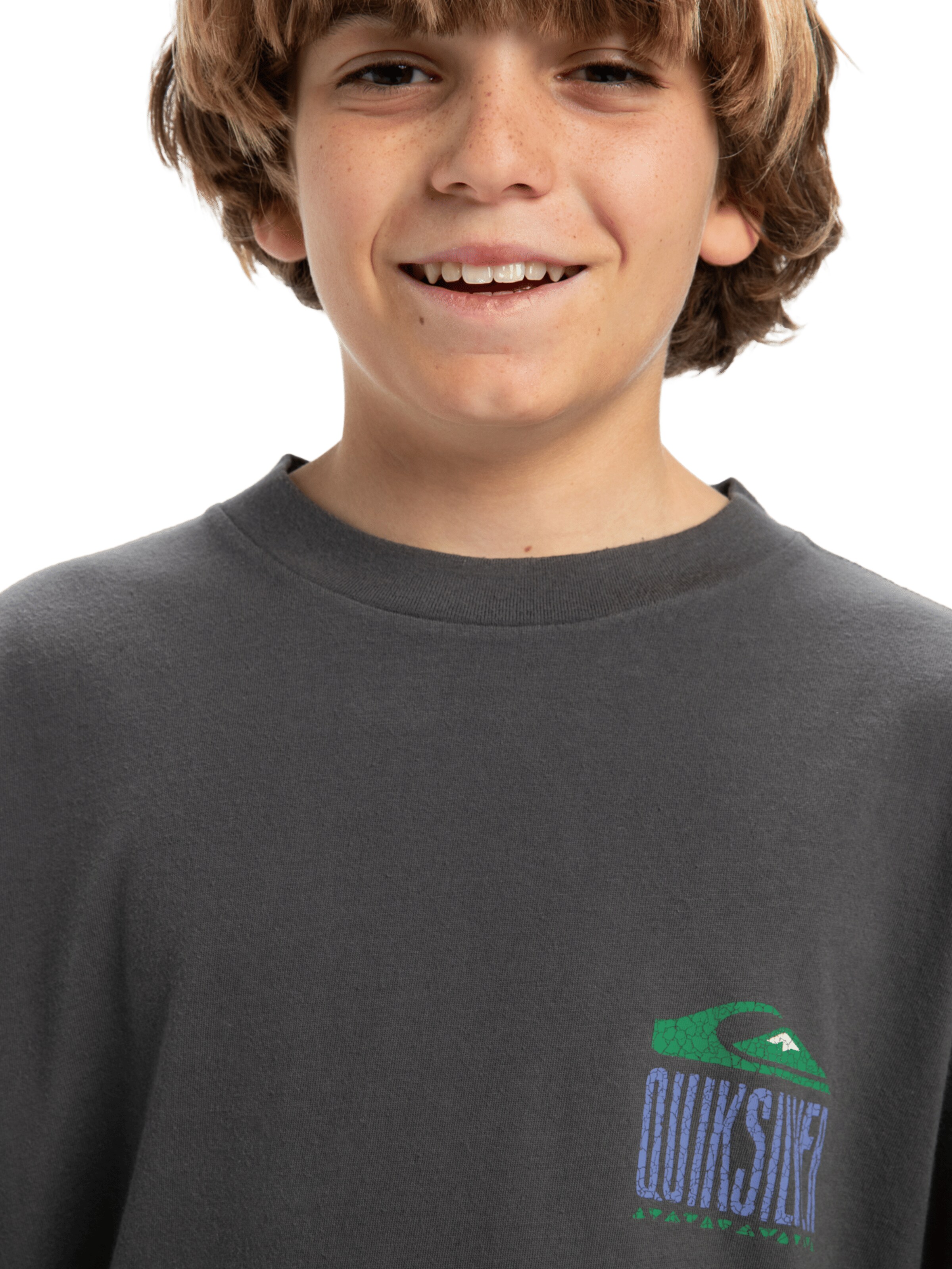 QUIKSILVER T-shirt 'World Force' in Grau