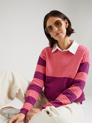 Blutsgeschwister Pullover in Pink: Vorderseite