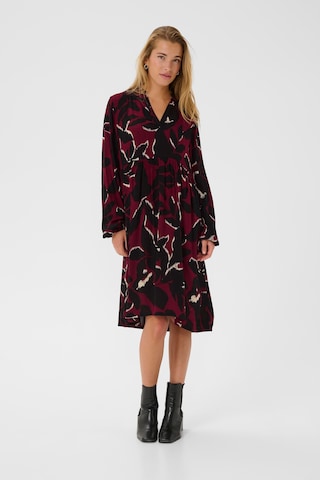 Kaffe Shirt dress 'KALisette' in Purple