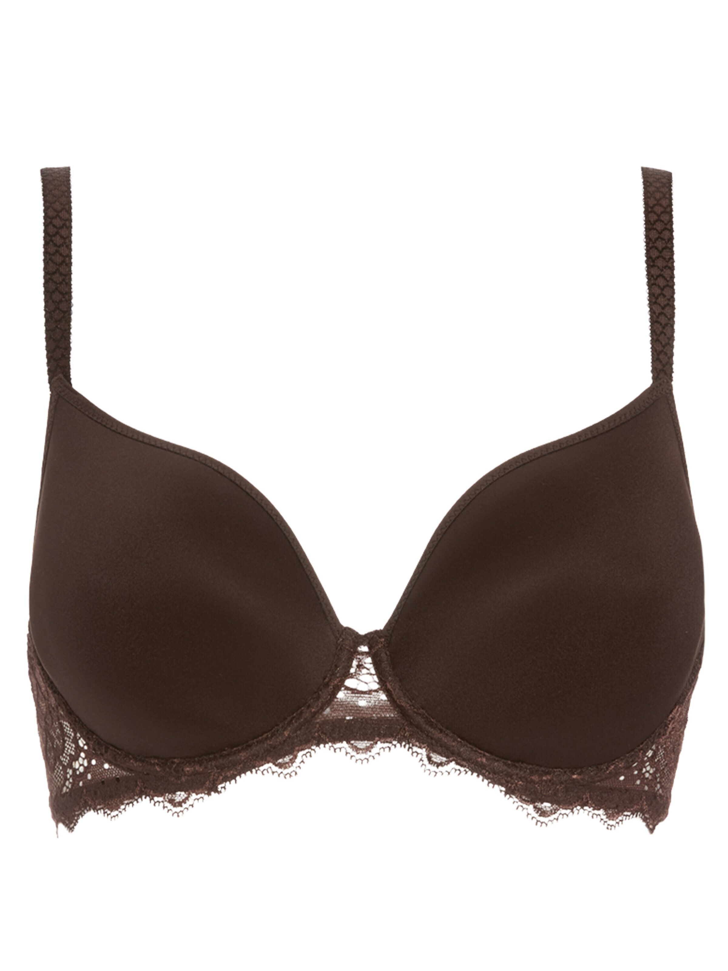 Simone Perele T-shirt Bra 'Caresse' in Brown: front