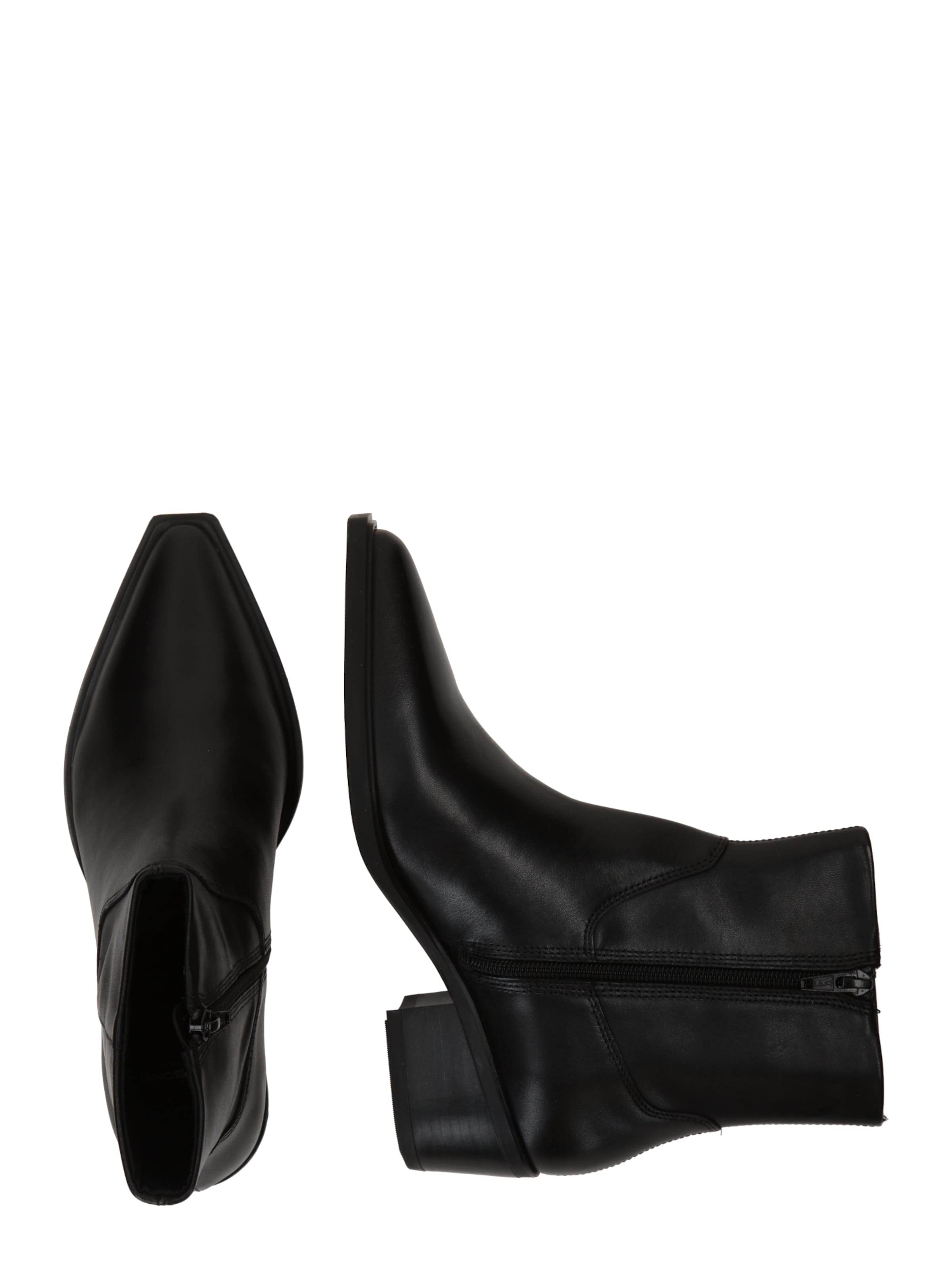 VAGABOND SHOEMAKERS Rövid szárú csizmák 'KELSEY' - fekete