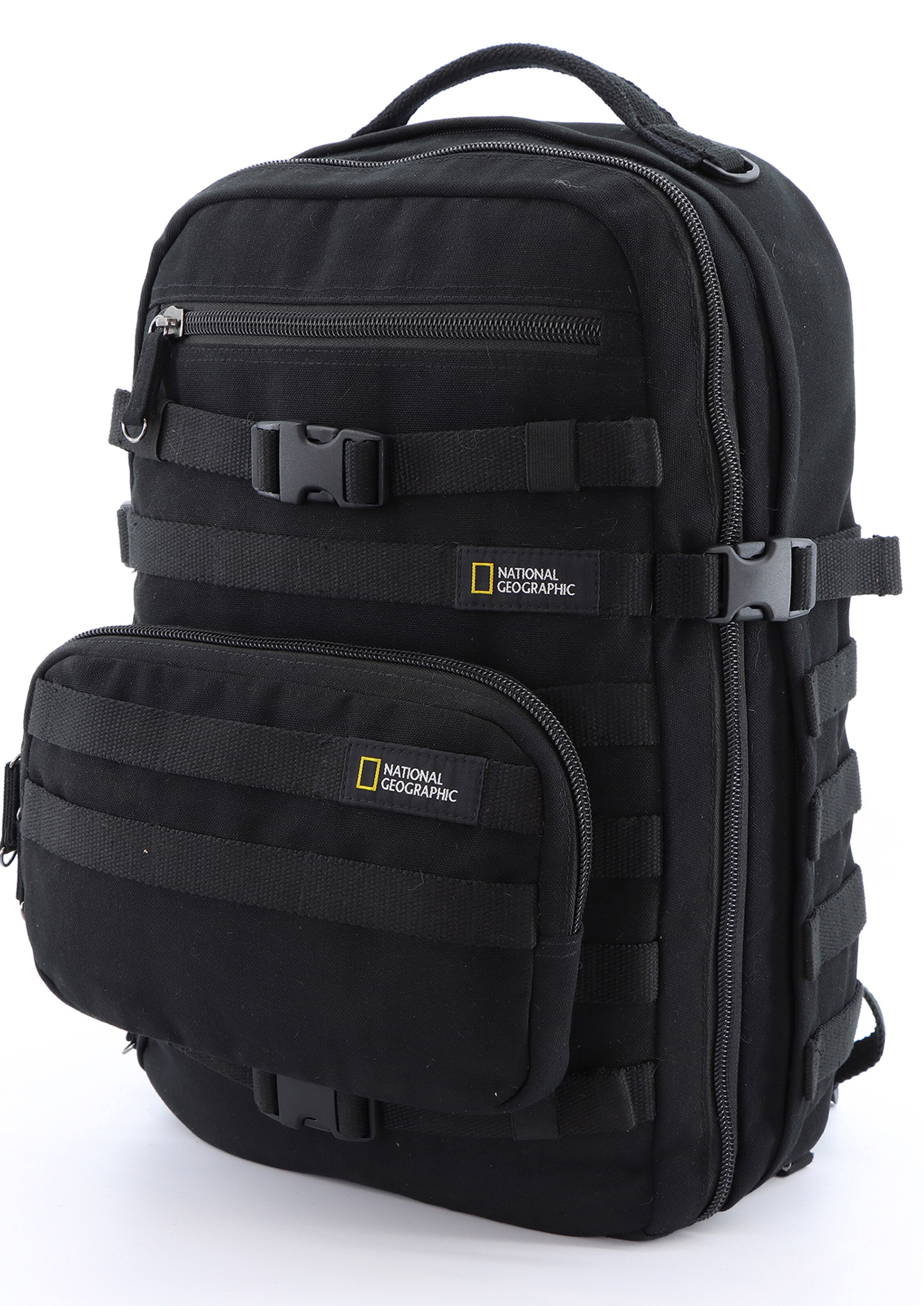 National Geographic Backpack 'Milestone' in Black: front