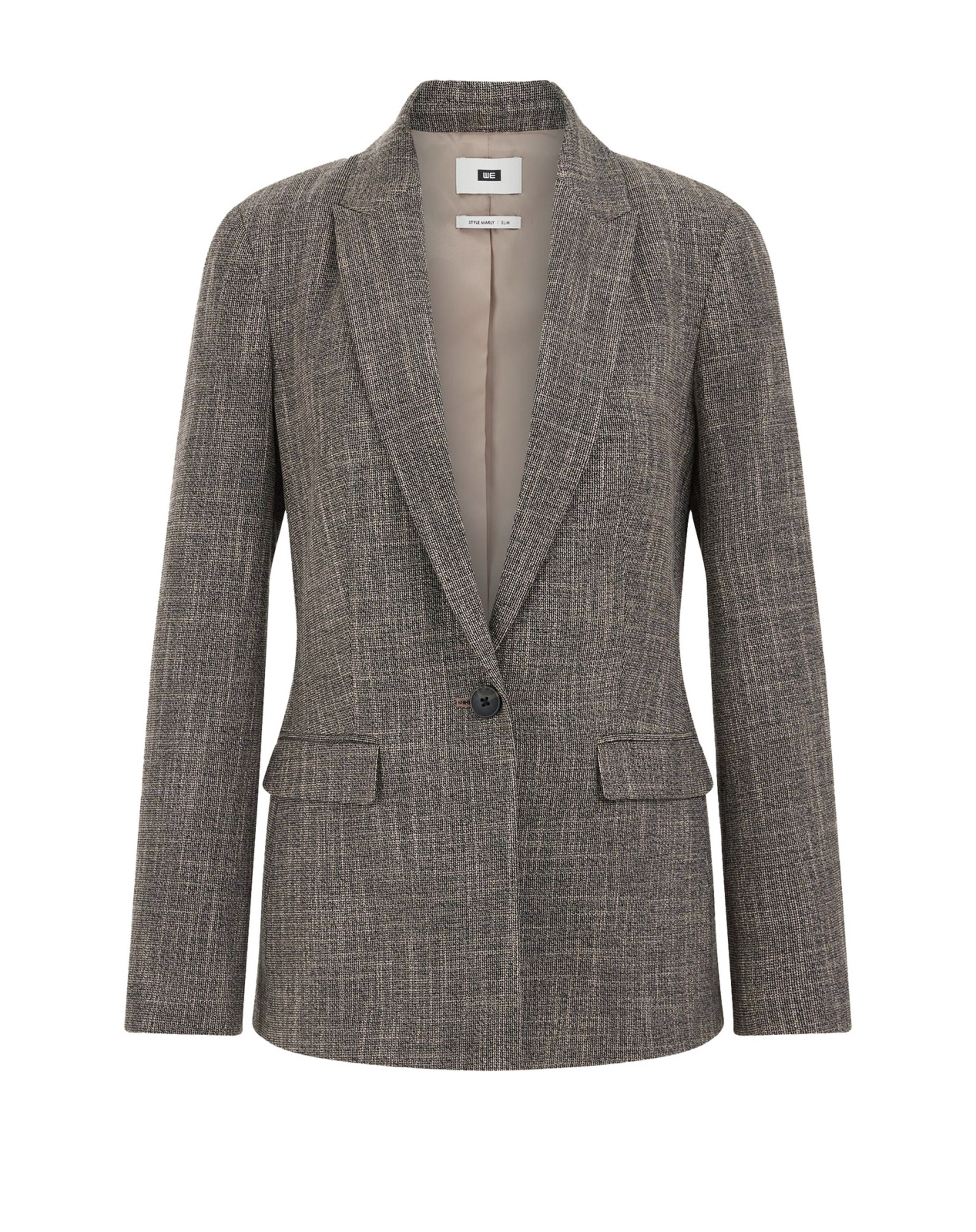 WE Fashion Μπλέιζερ σε μαύρο: μπροστά