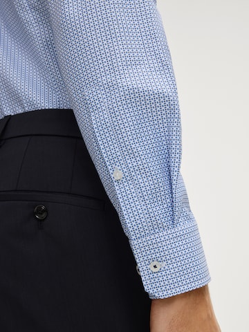 Coupe slim Chemise business 'Pierce' JOOP! en bleu