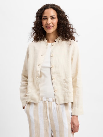 Chemisier ' Emma ' Marie Lund en beige : devant