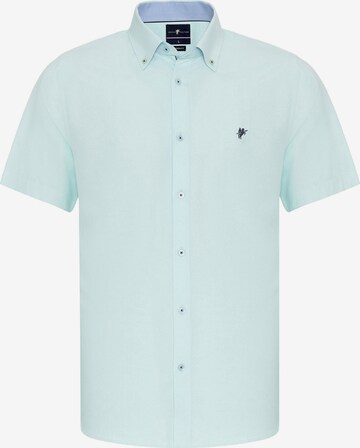 DENIM CULTURE - Camisa 'MARCUS' en verde: frente