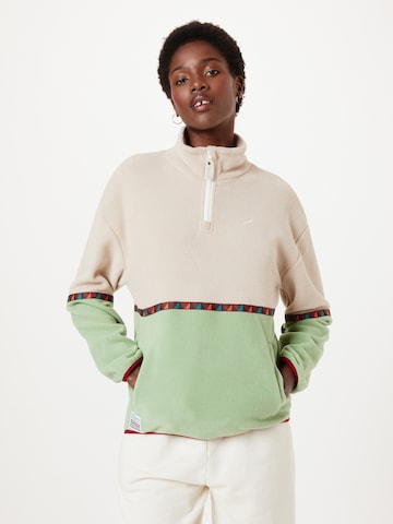 Iriedaily - Sweatshirt 'Holina' em bege: frente