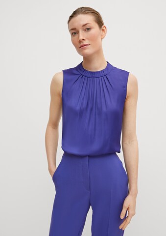 COMMA Bluse in Lila: Vorderseite