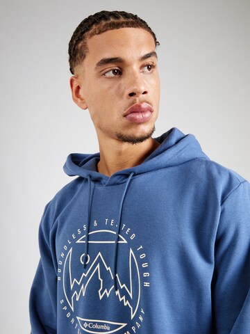 COLUMBIA Athletic Sweatshirt in Blue