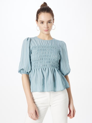 b.young Blouse 'ILAURI' in Blue: front