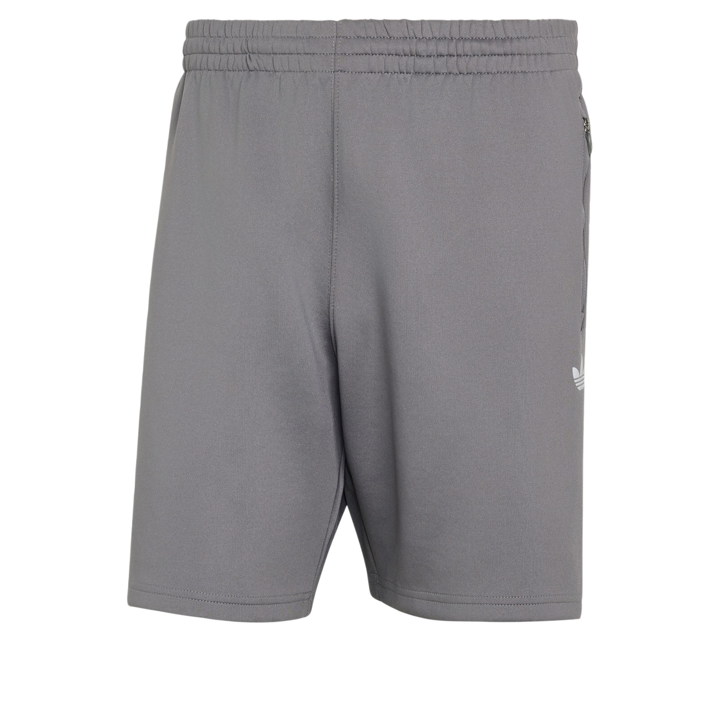 ADIDAS ORIGINALS - Regular Calças 'Trefoil Essentials' em cinzento