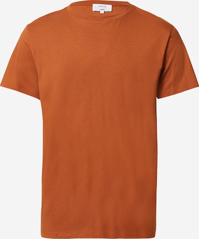 DAN FOX APPAREL T-Shirt 'Piet' en cognac, Vue avec produit